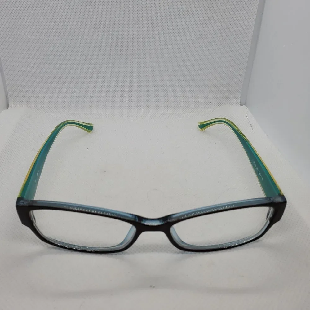 Candie's Debbie Brown & Blue Prescription Glasses Frames & Case